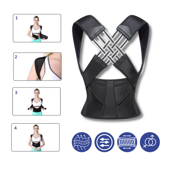 Premium Posture Corrector For Quick Relief And Upright Alignment
