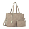 Insulated Tote Bag With Lunch Compartment And Laptop Space