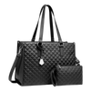 Insulated Tote Bag With Lunch Compartment And Laptop Space