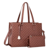 Insulated Tote Bag With Lunch Compartment And Laptop Space