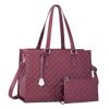 Insulated Tote Bag With Lunch Compartment And Laptop Space