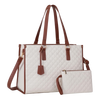 Insulated Tote Bag With Lunch Compartment And Laptop Space
