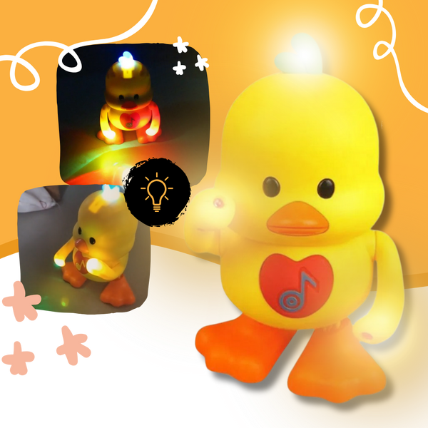 Interactive Dancing Duck Toy With Music And Lights For Kids