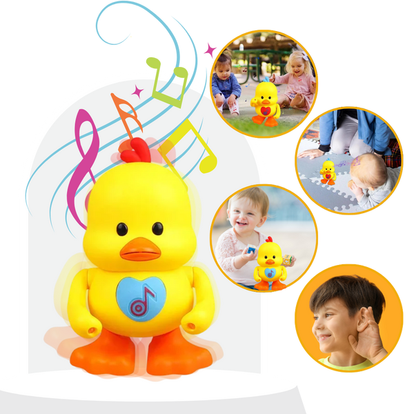 Interactive Dancing Duck Toy With Music And Lights For Kids