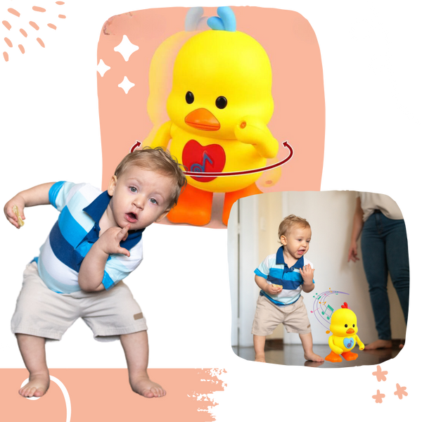 Interactive Dancing Duck Toy With Music And Lights For Kids