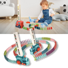 Smart Domino Train Set With Automatic Setup For Stem Education