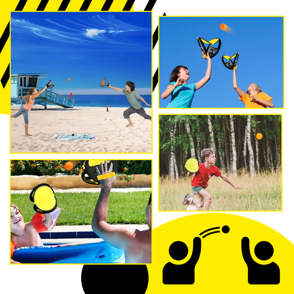 Interactive Catch Ball Game For Indoor And Outdoor Play