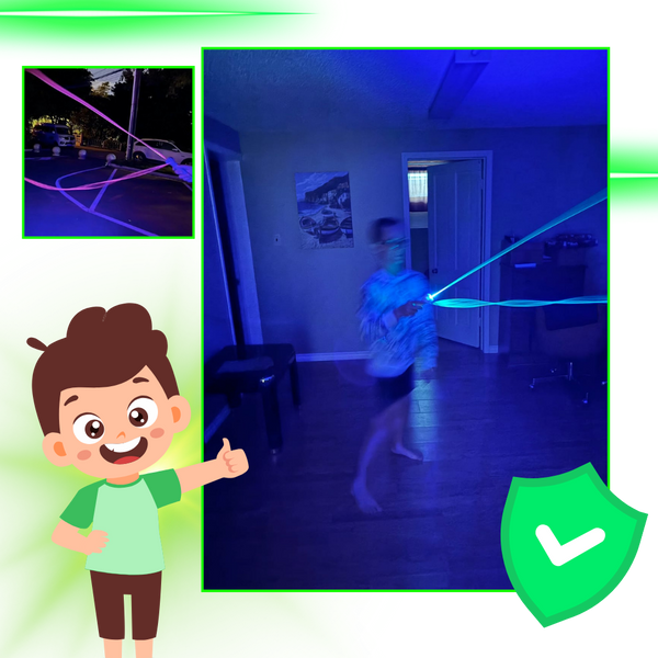 Interactive LED Loop Lasso Toy With Dynamic Light Show Experience