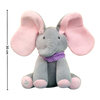 Interactive Peekaboo Elephant Plush With Soothing Melodies