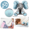 Interactive Peekaboo Elephant Plush With Soothing Melodies