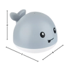 Animated Whale Bath Toy With Glow Lights For Fun Bath Time