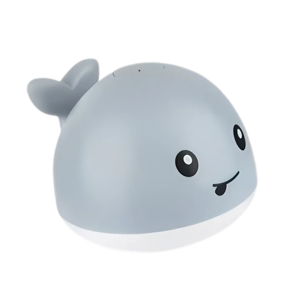 Animated Whale Bath Toy With Glow Lights For Fun Bath Time