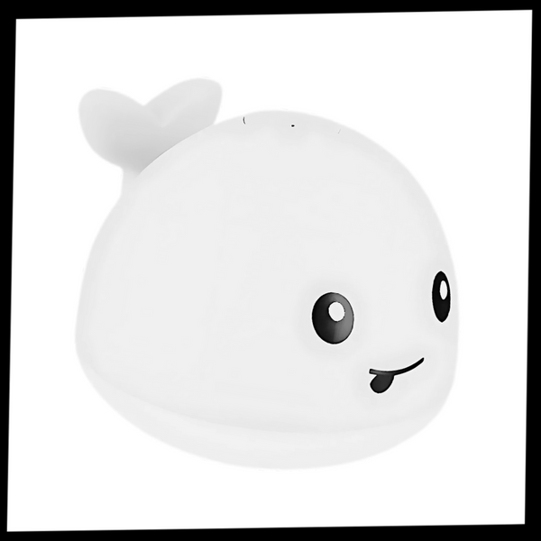 Animated Whale Bath Toy With Glow Lights For Fun Bath Time