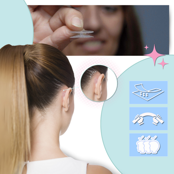 Invisible Ear Tabs For Gentle Natural Ear Lift Subtle Comfort Skin Friendly