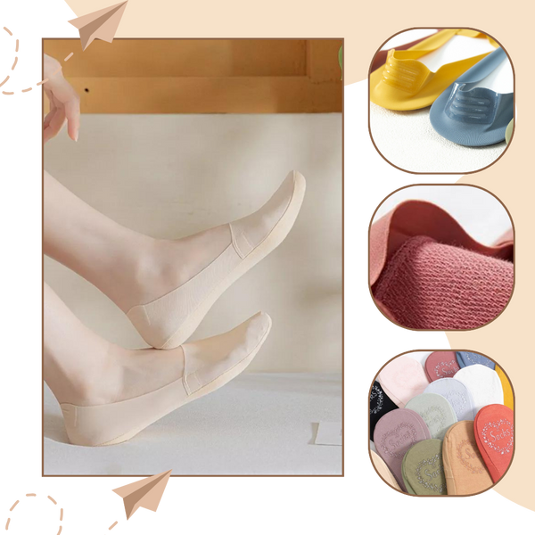 Discreet Grip Socks For All-Day Comfort And Breathable Dry Feet