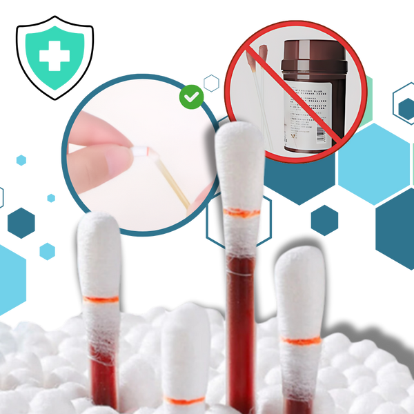 Dual-Action Iodine Skin Cleaning Swabs For Gentle Hygiene