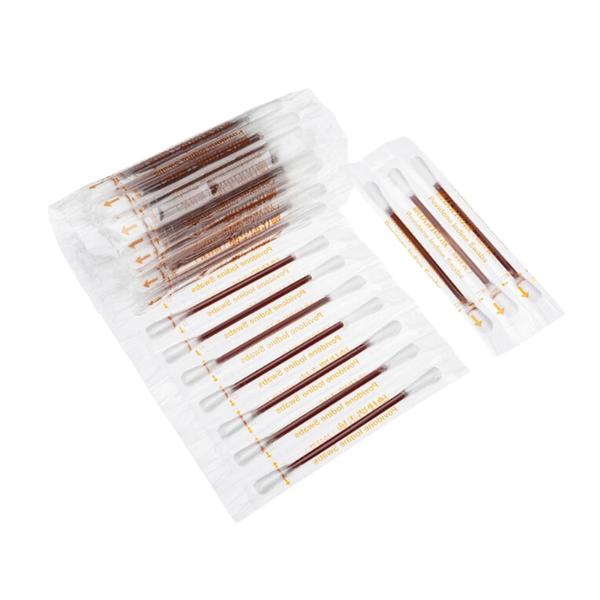 Dual-Action Iodine Skin Cleaning Swabs For Gentle Hygiene