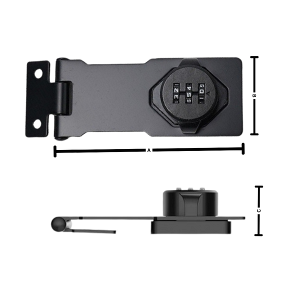 Keyless Quick Install Cabinet Lock For Instant Setup And Secure Access