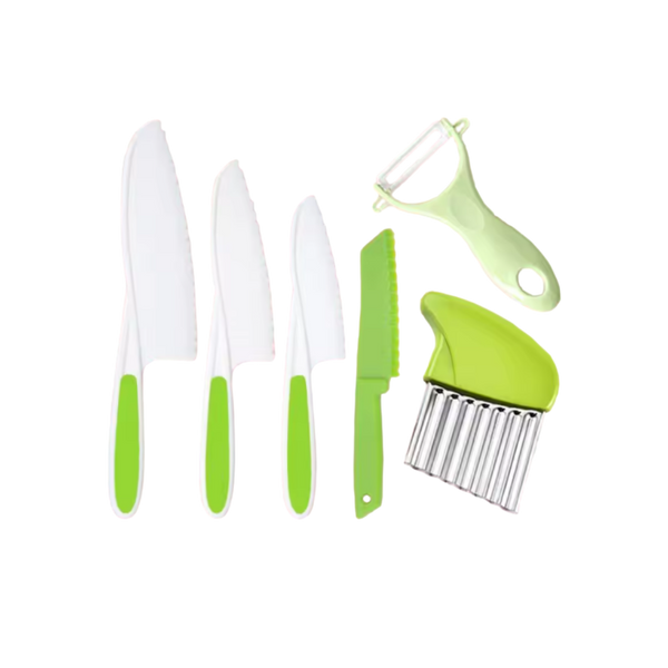 Safe Slice Kitchen Play Set For Kids With Serrated Edges