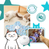 Smart Motion Kitten Teething Feather Toy For Interactive Indoor Play
