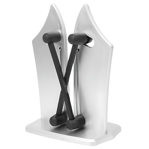 V Shaped Knife Sharpener With Adjustable Coarseness For Effortless Sharpening