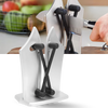V Shaped Knife Sharpener With Adjustable Coarseness For Effortless Sharpening