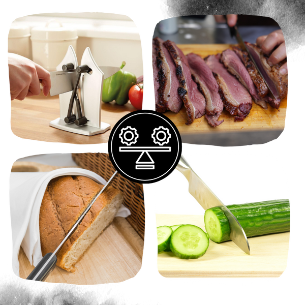 V Shaped Knife Sharpener With Adjustable Coarseness For Effortless Sharpening