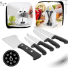 V Shaped Knife Sharpener With Adjustable Coarseness For Effortless Sharpening