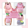 Waterproof Laundry Apron With Large Pockets And Adjustable Straps Keeps You Dry