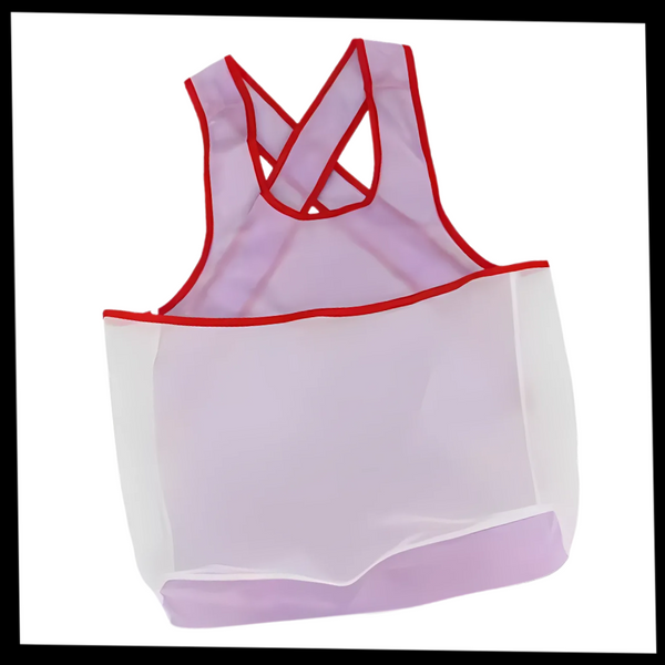 Waterproof Laundry Apron With Large Pockets And Adjustable Straps Keeps You Dry