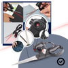 Laser Guided Craft Scissors With Ergonomic Grip For Precise Cuts