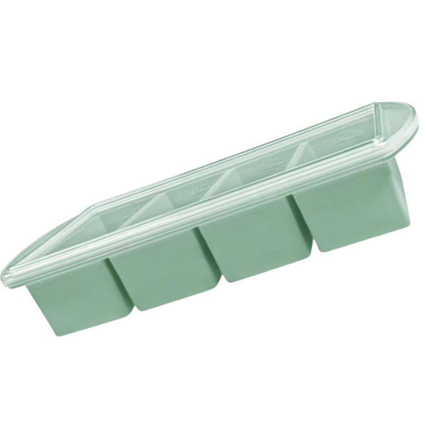 Soup Cube Tray With Airtight Lid For Secure Freezing And Storage