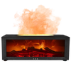 Led Fireplace Diffuser With Realistic Flame And Soothing Aromatherapy