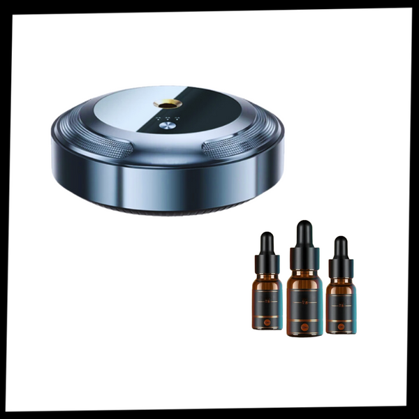 Premium Car Air Purifier With Long Lasting Fragrance And Mood Enhancement