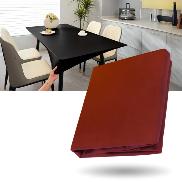 Lux Lambskin Tablecloth With Waterproof Elastic Edge Fit