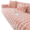 Ultra Soft Plush Sofa Cover For Luxurious Comfort And Easy Care