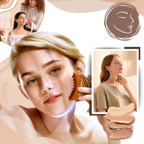Lymphatic Facial Massage Brush For Puffiness And Contour Refinement