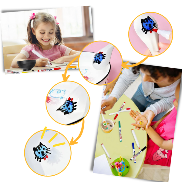 Water Paint Pens Set for Kids, Eco Friendly Screen Free Creativity