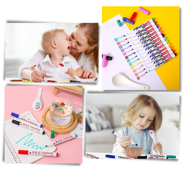Water Paint Pens Set for Kids, Eco Friendly Screen Free Creativity