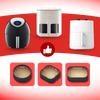 Magnetic Parchment Buckle For Air Fryers Keeps Paper In Place