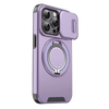 Magnetic Armor iPhone Case With 360 Degree Kickstand And Camera Shield