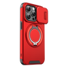 Magnetic Armor iPhone Case With 360 Degree Kickstand And Camera Shield