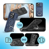 Magnetic Armor iPhone Case With 360 Degree Kickstand And Camera Shield