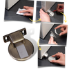 Stainless Steel Magnetic Door Stopper For Secure Door Protection