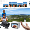 Magnetic Hands Free Action Camera For Effortless Mounting And Capture
