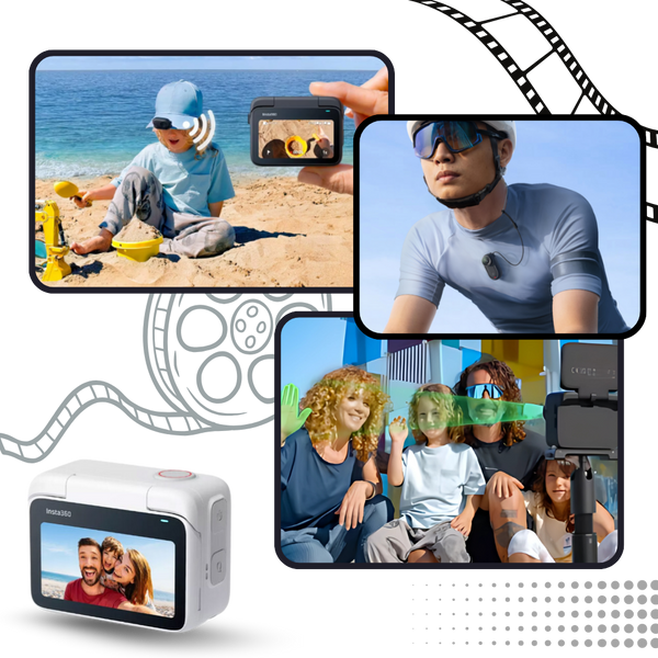 Magnetic Hands Free Action Camera For Effortless Mounting And Capture