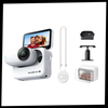Magnetic Hands Free Action Camera For Effortless Mounting And Capture