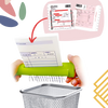 Portable Manual Paper Shredder For Secure Document Disposal