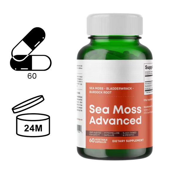 Plant-Based Sea Moss Complex for Daily Wellness Support