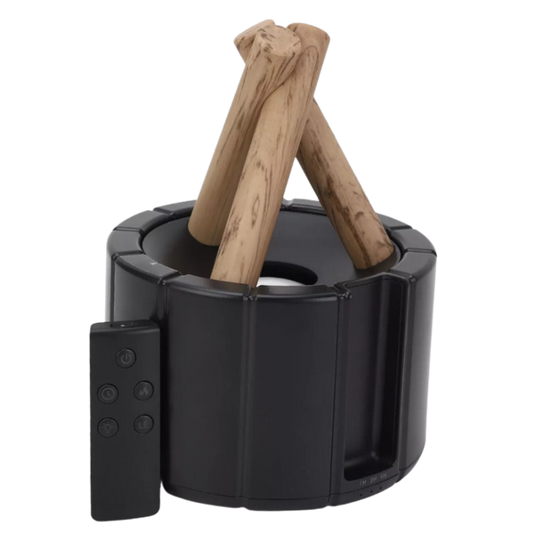 Bonfire Ambiance Aromatherapy Diffuser With Quiet Gentle Mist
